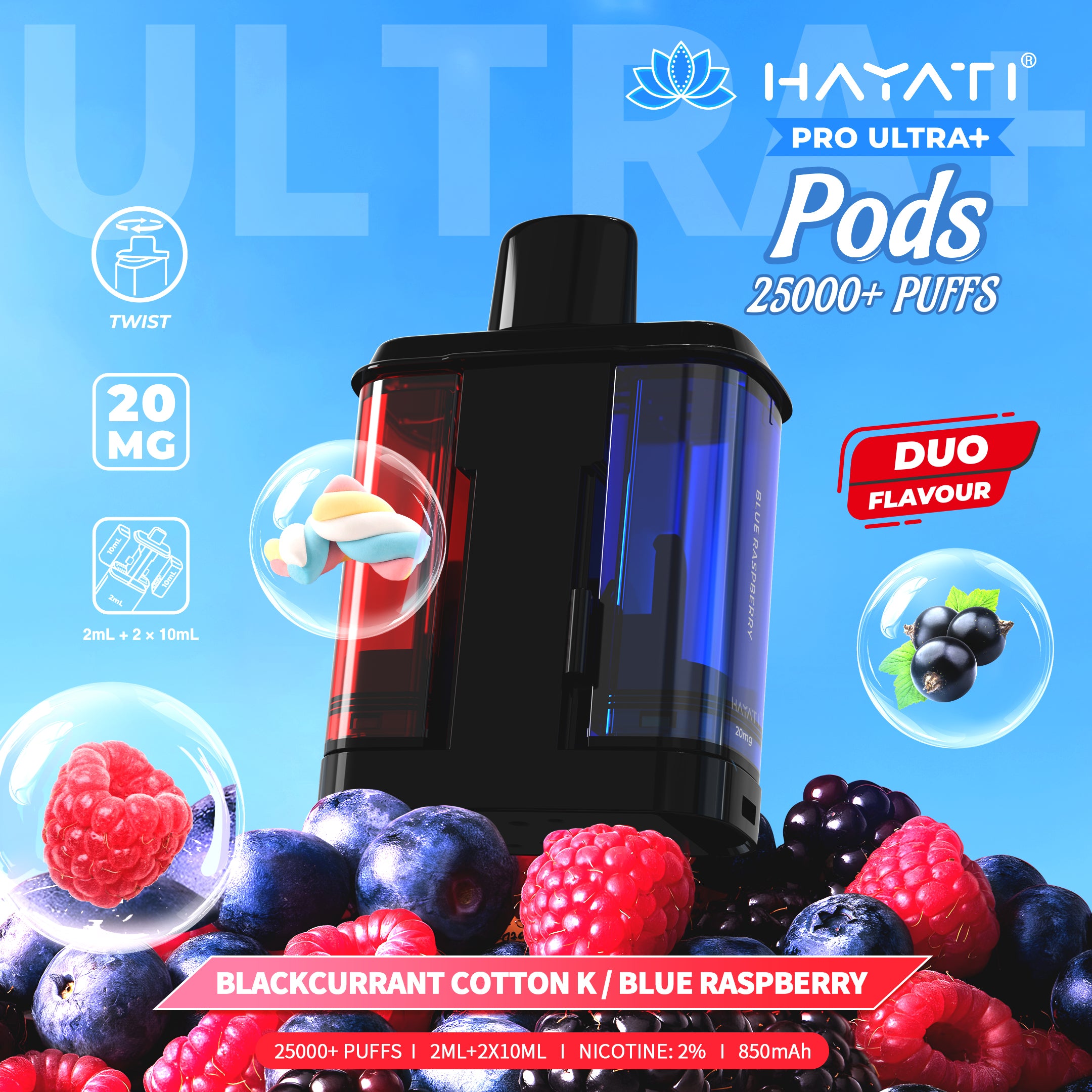 Hayati Pro Ultra+25000 POD