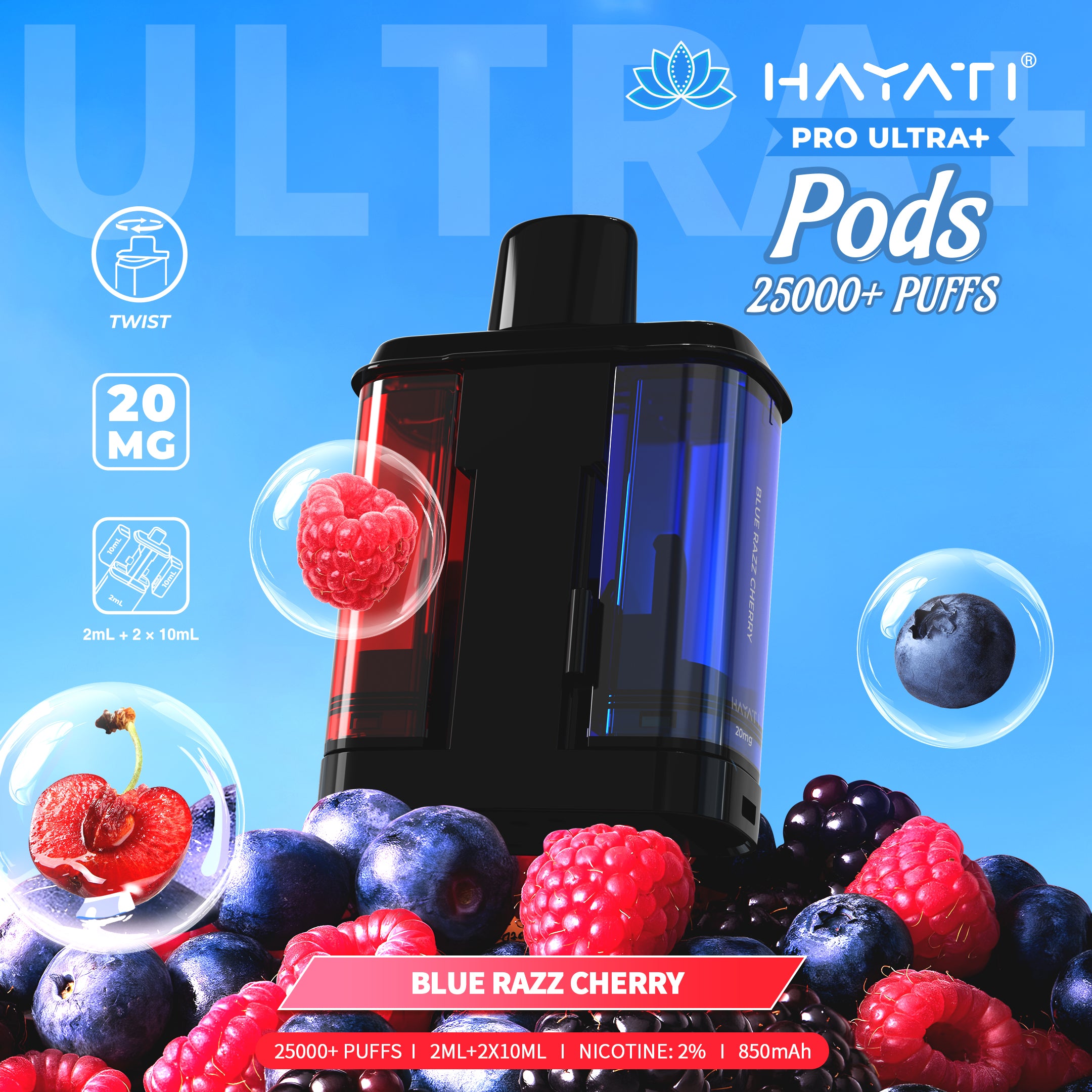 Hayati Pro Ultra+25000 POD