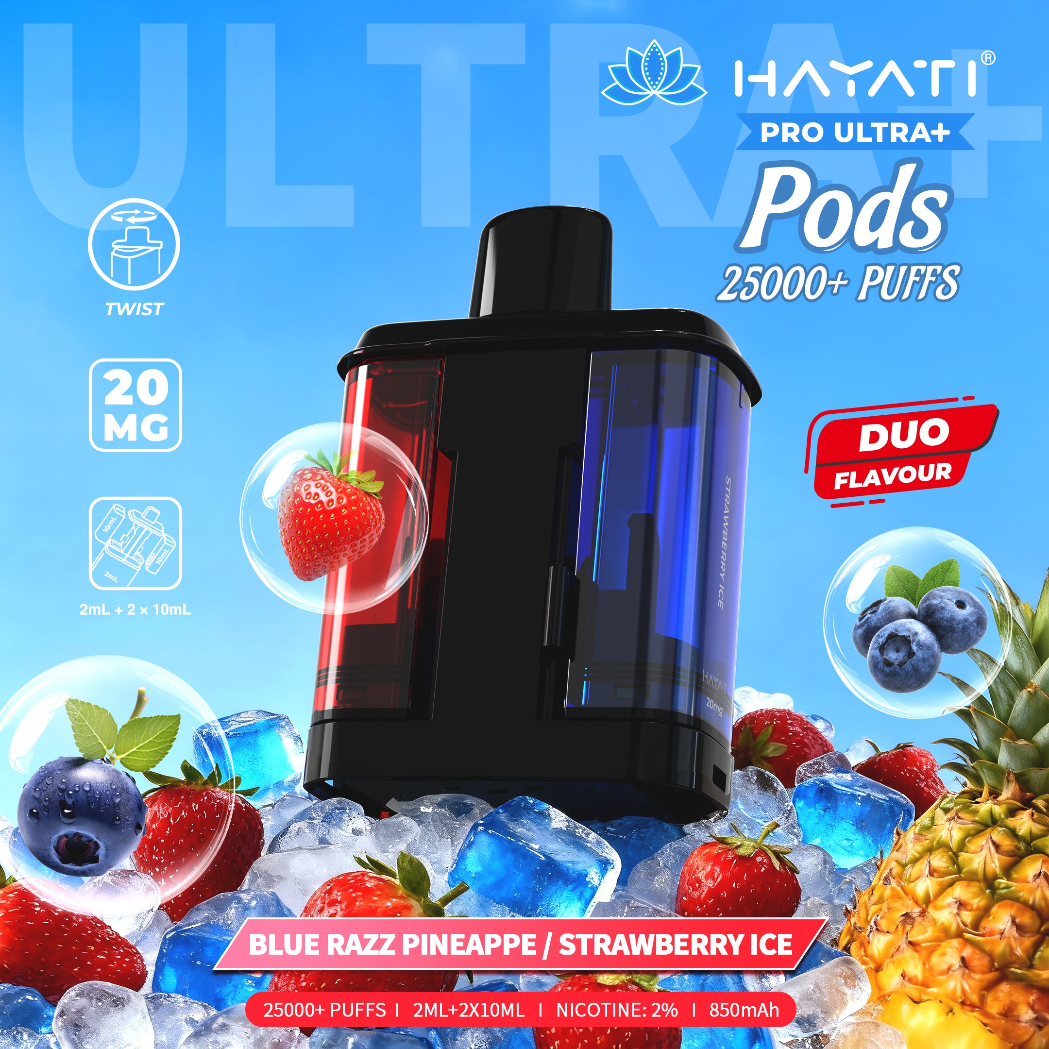 Hayati Pro Ultra+25000 POD