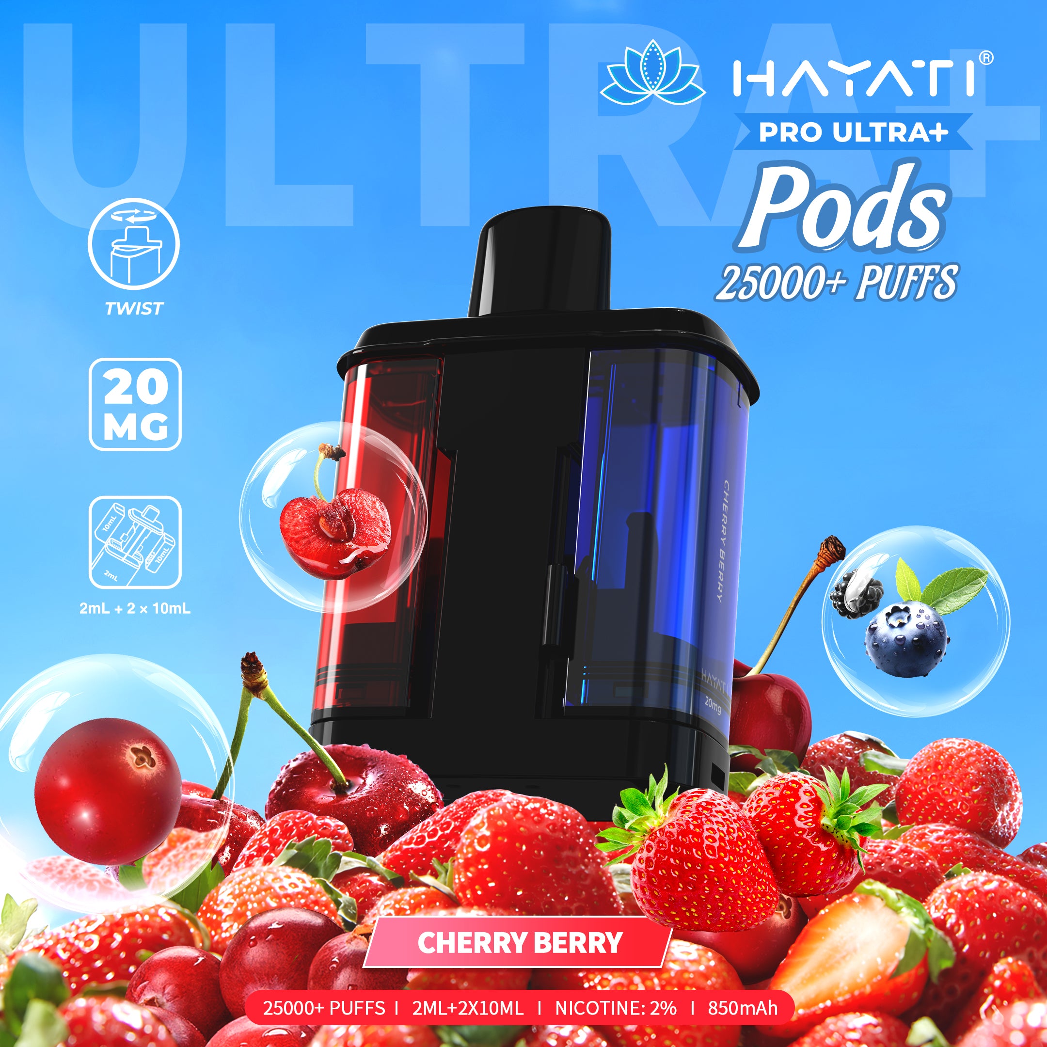 Hayati Pro Ultra+25000 POD