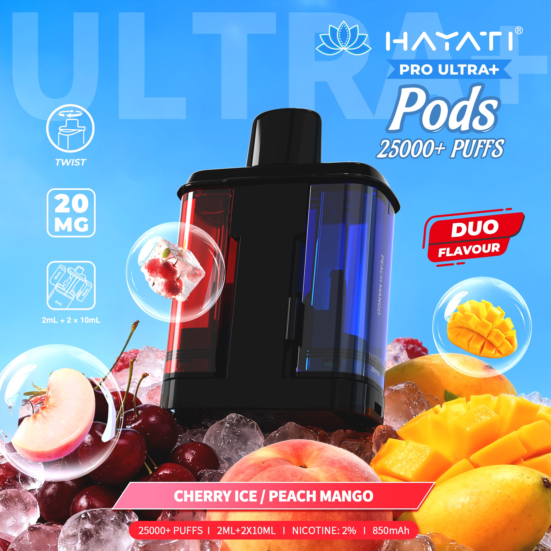 Hayati Pro Ultra+25000 POD