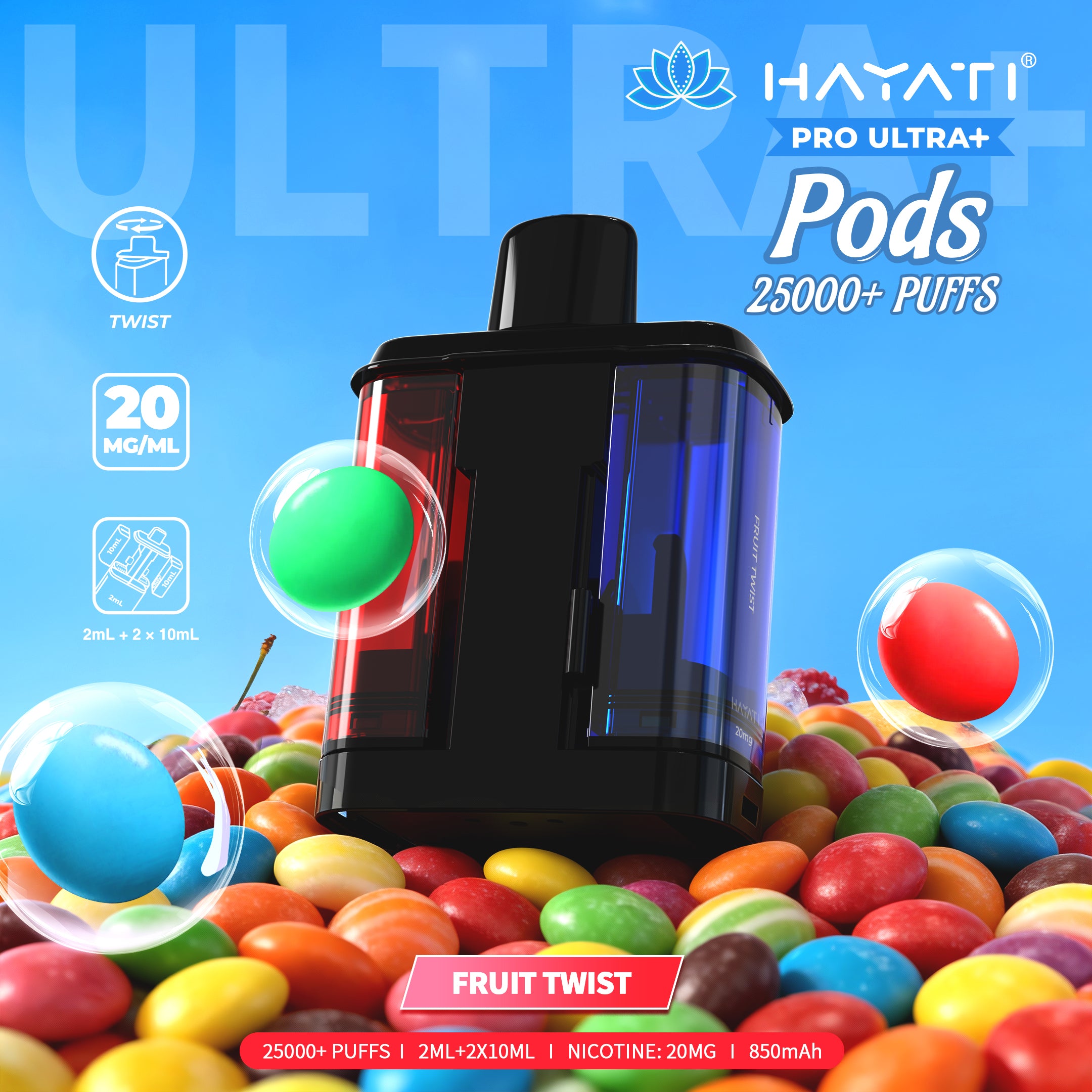 Hayati Pro Ultra+25000 POD