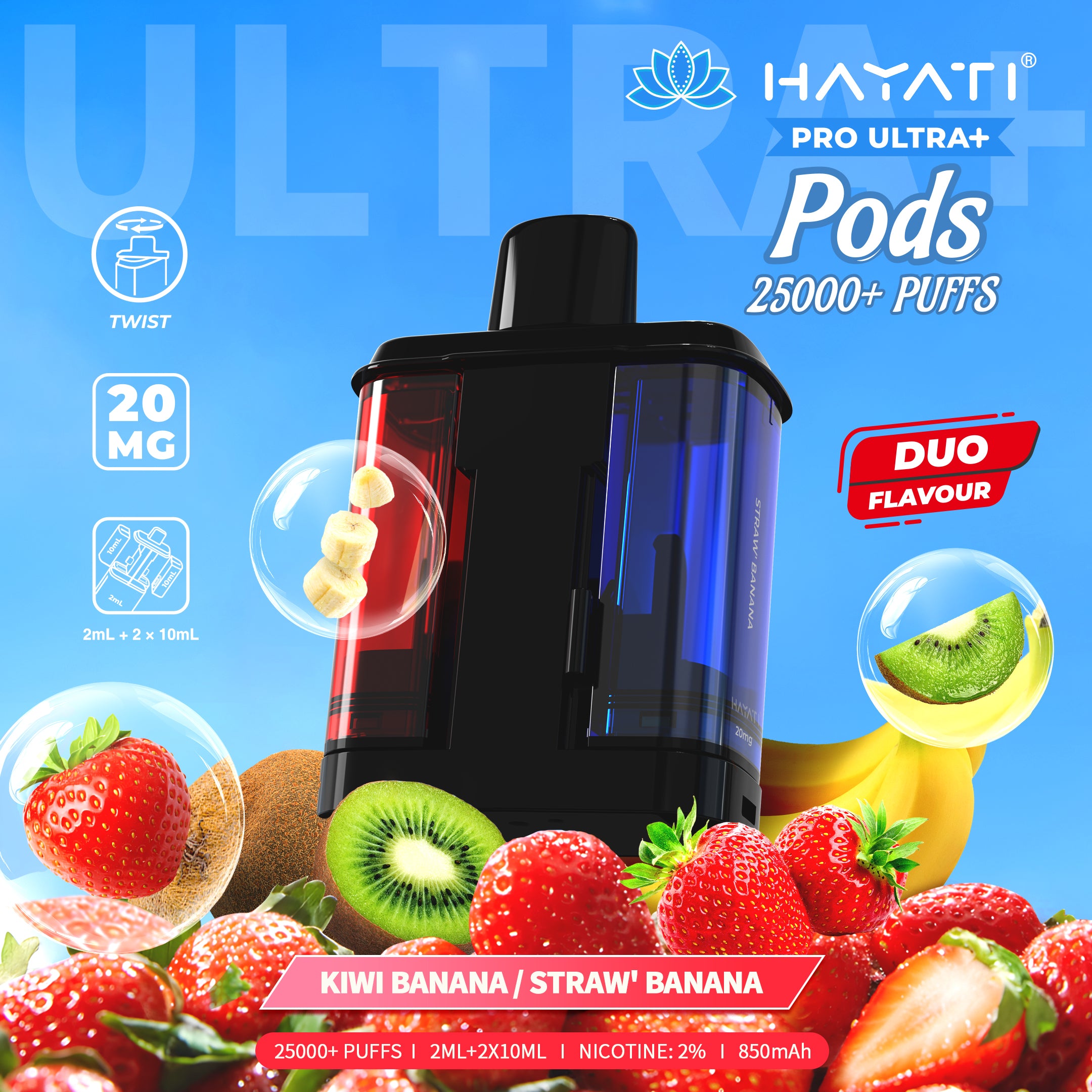 Hayati Pro Ultra+25000 POD