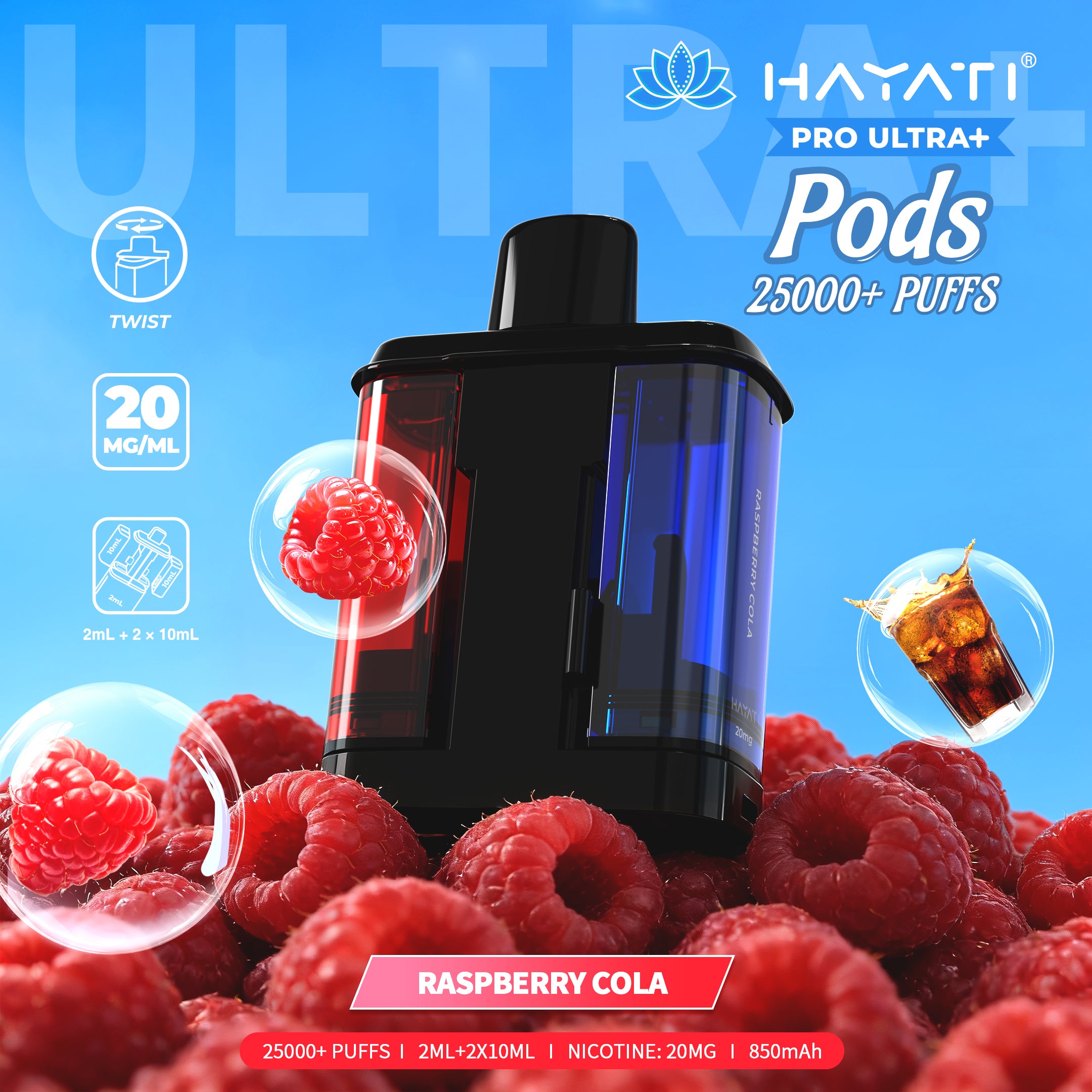 Hayati Pro Ultra+25000 POD