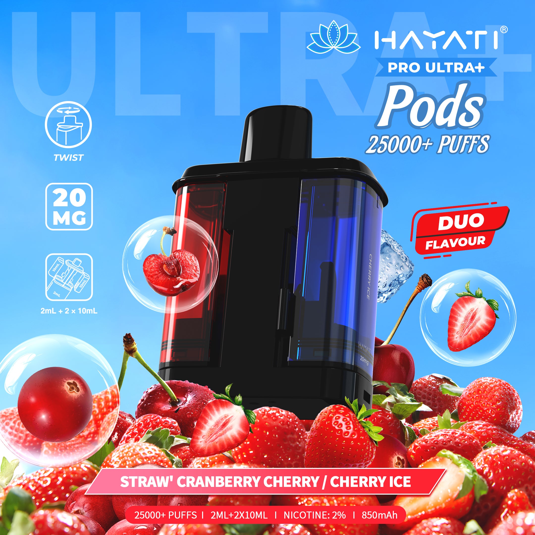 Hayati Pro Ultra+25000 POD
