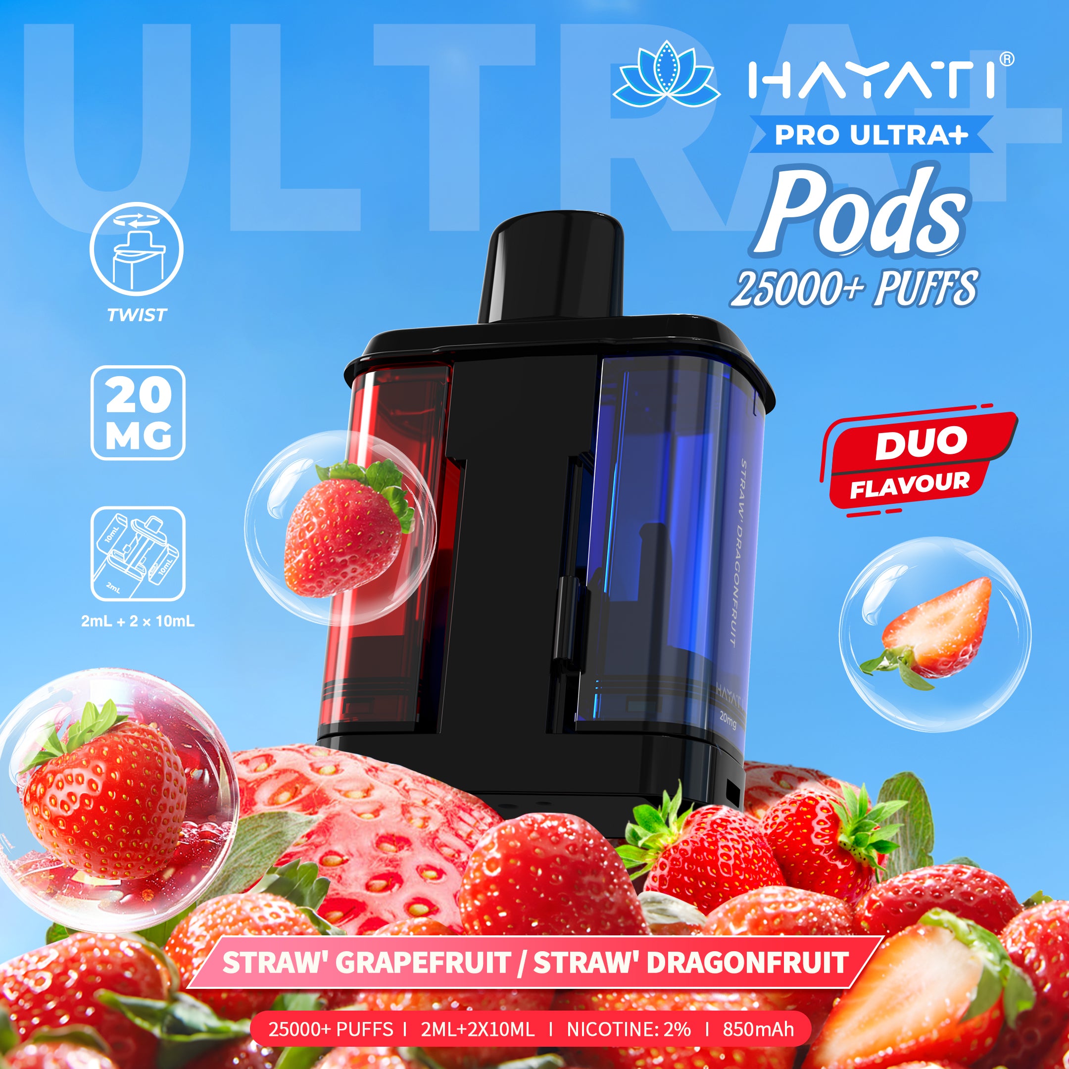 Hayati Pro Ultra+25000 POD