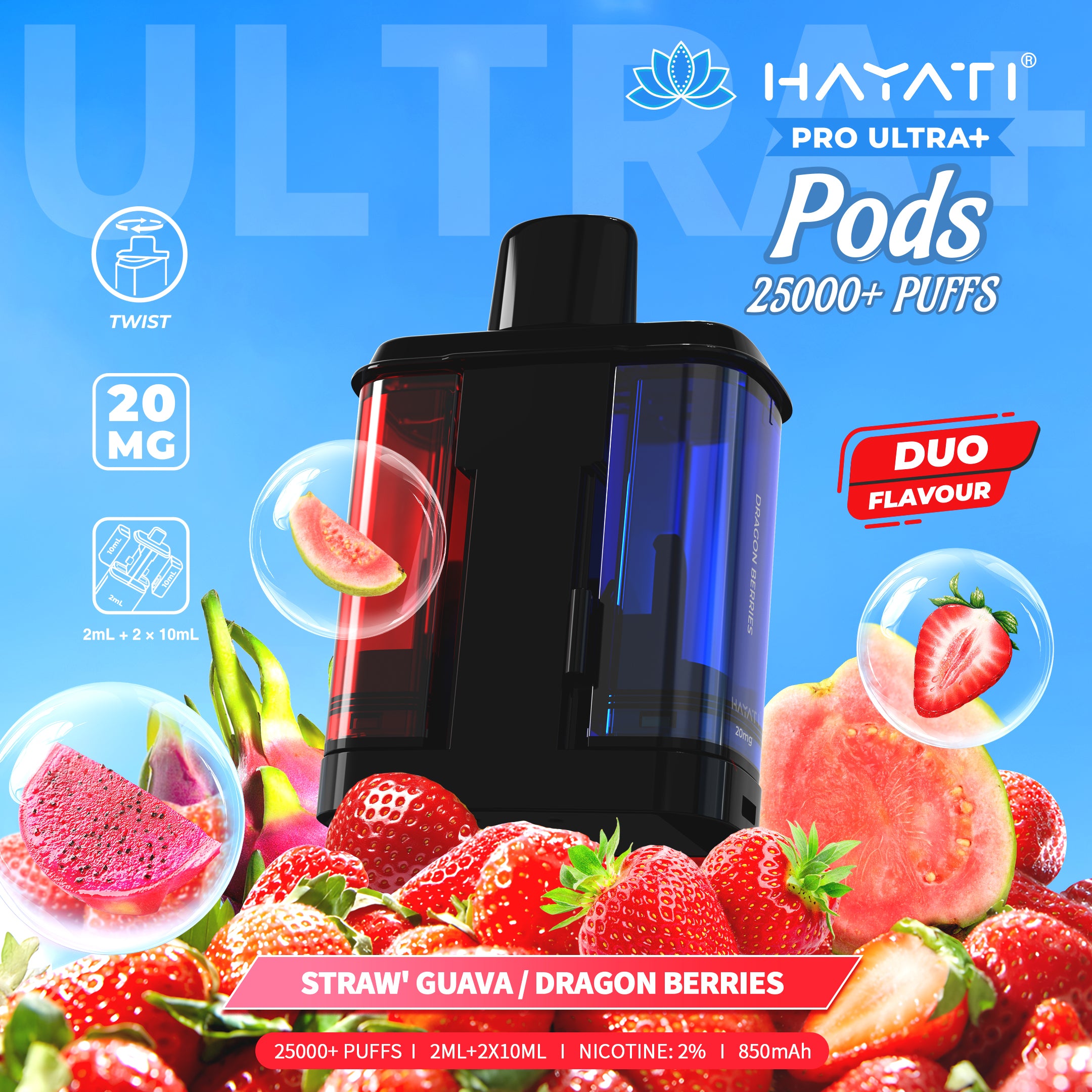 Hayati Pro Ultra+25000 POD