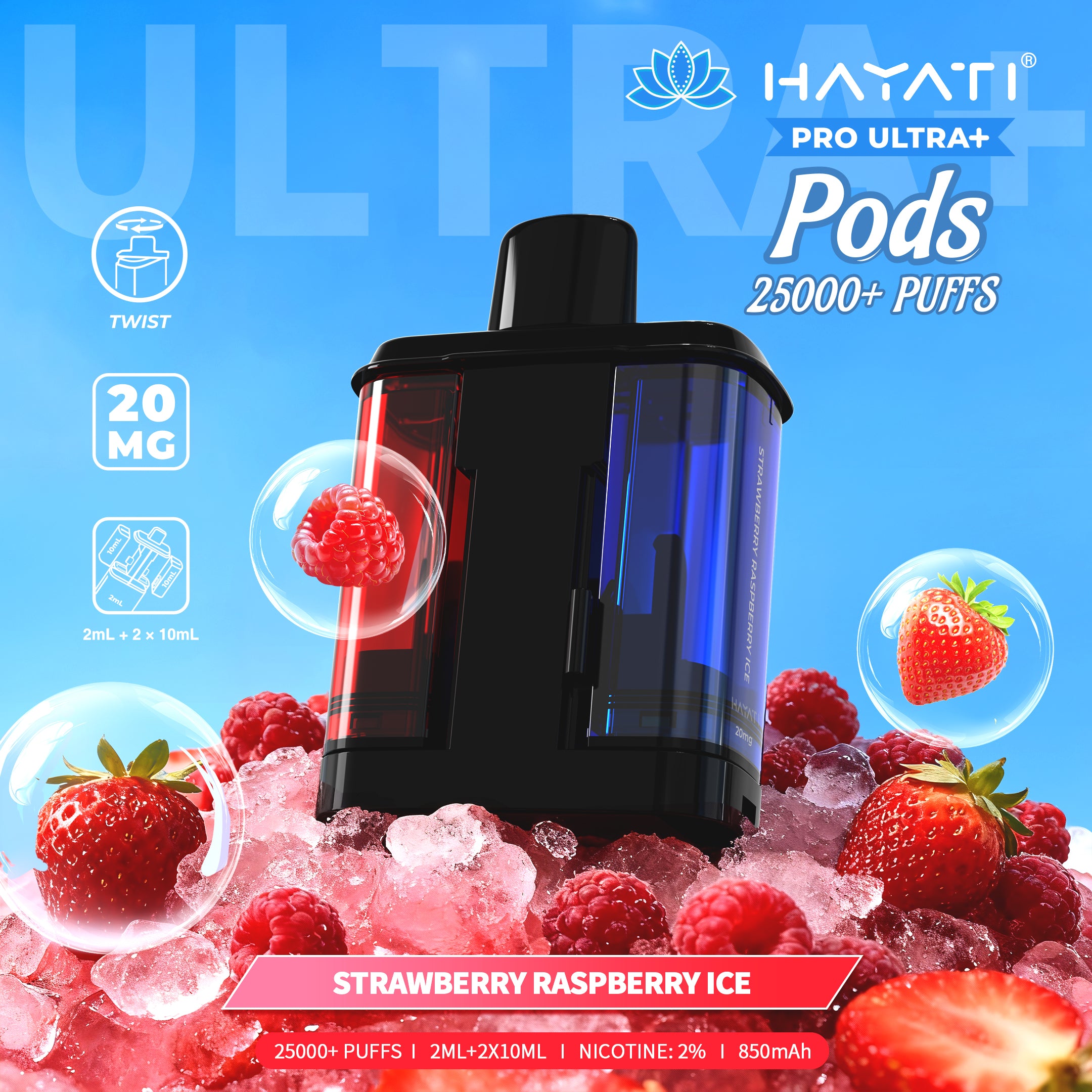 Hayati Pro Ultra+25000 POD
