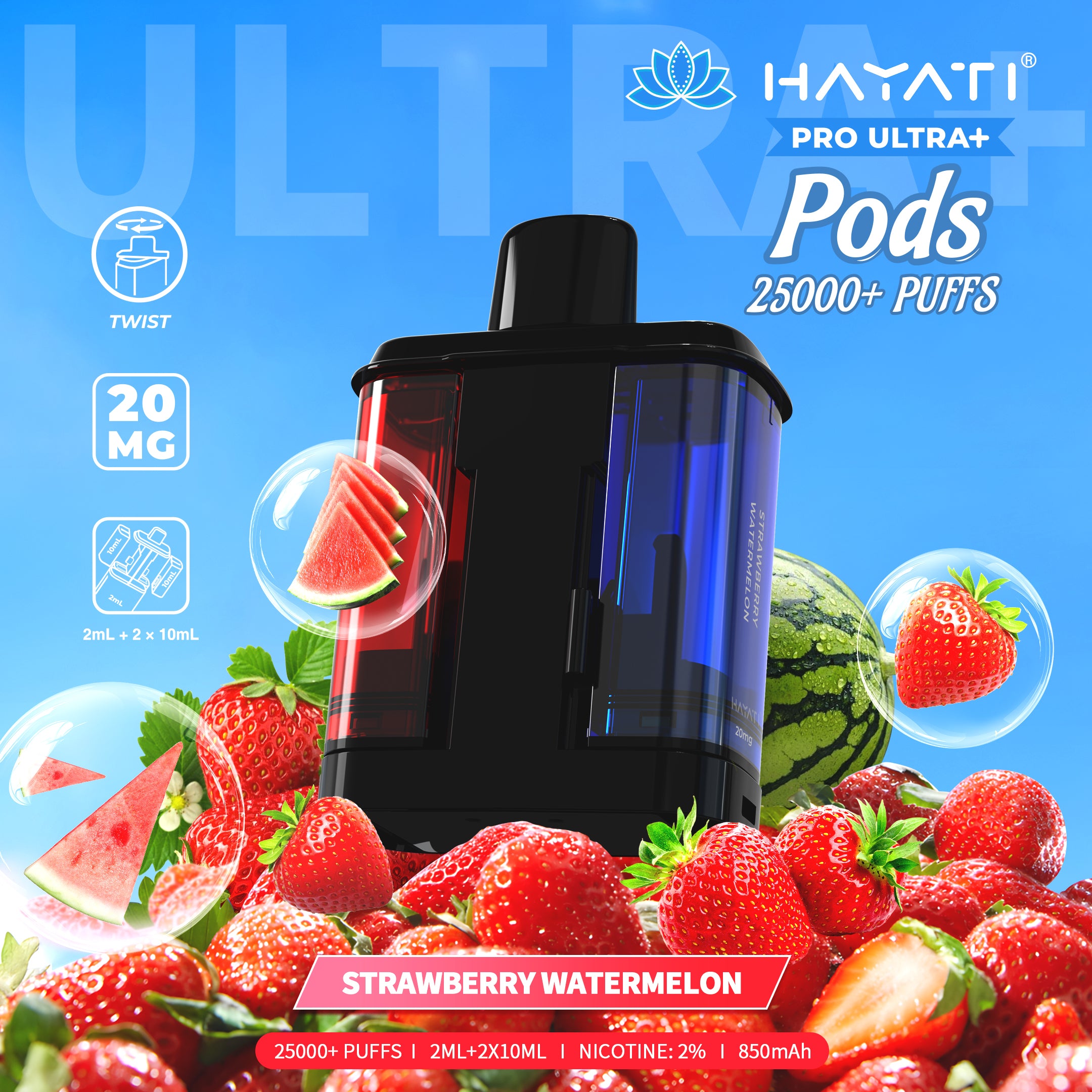 Hayati Pro Ultra+25000 POD