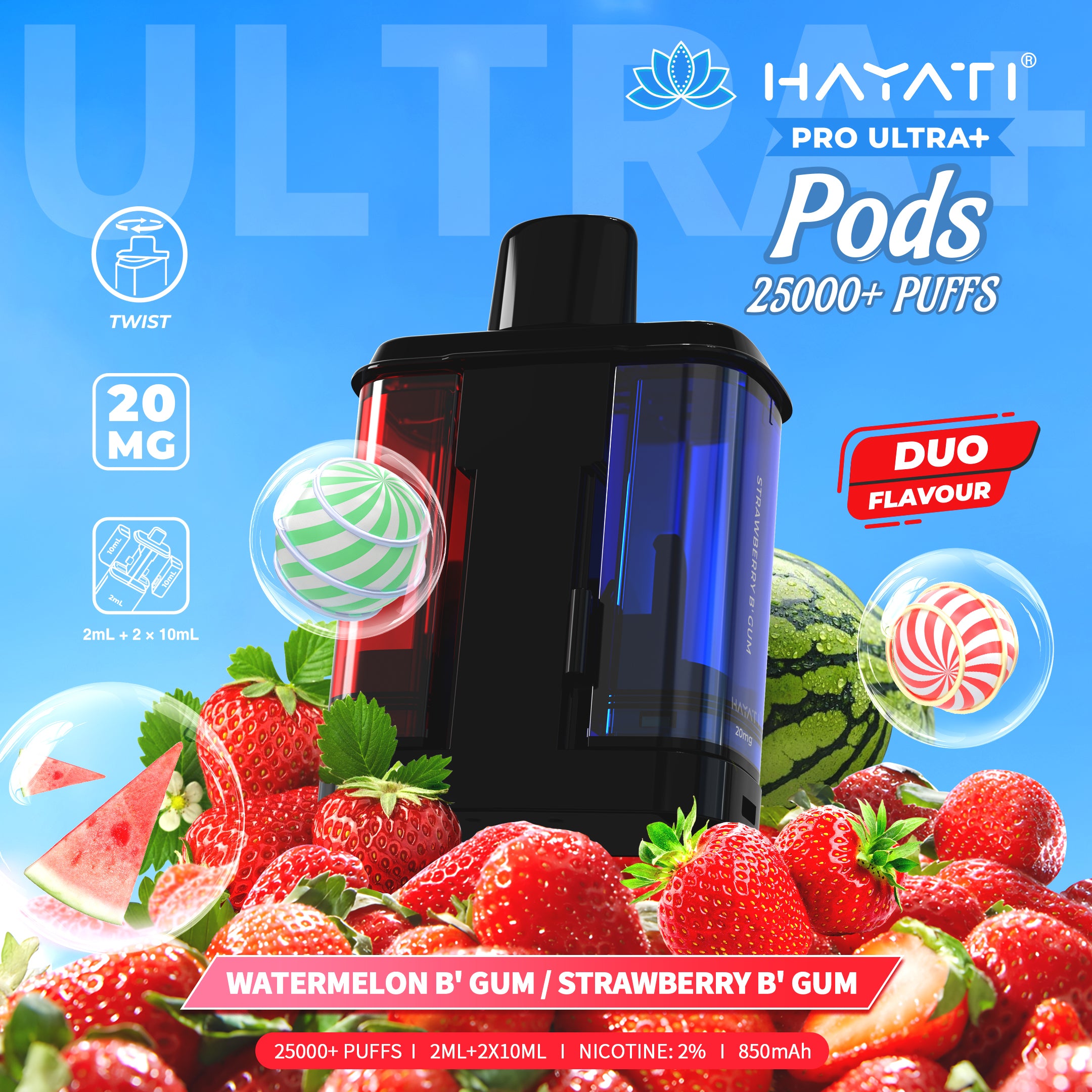 Hayati Pro Ultra+25000 POD